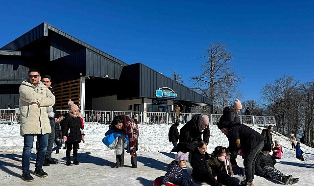 Kartepe Teleferiği’nde tatil yoğunluğu