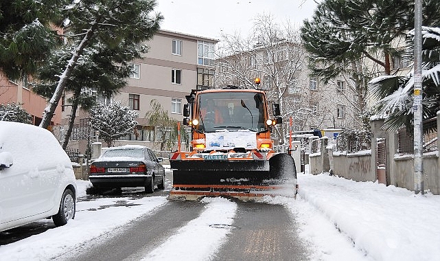 Kadıköy Belediyesi’nden Kar Hazırlığı