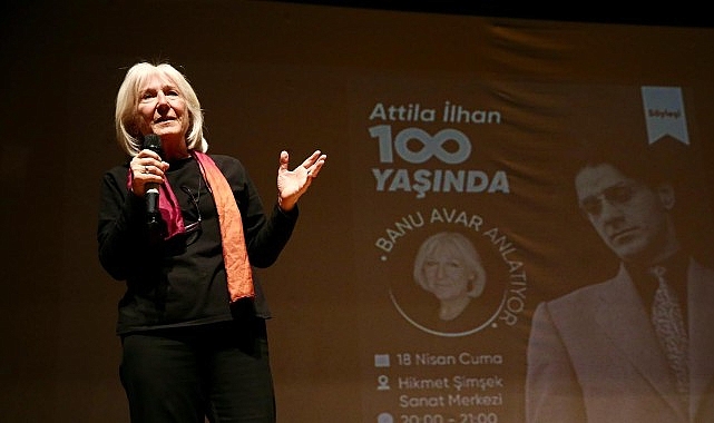 Attila İlhan Karşıyaka’da Banu Avar söyleşisi ile anıldı