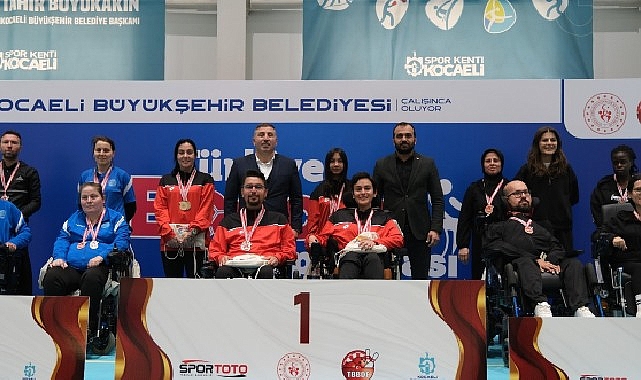 Türkiye Boccia Şampiyonası’nda Kocaeli rüzgarı esti
