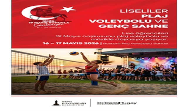 İzmir’de 19 Mayıs coşkusu tüm kenti sardı
