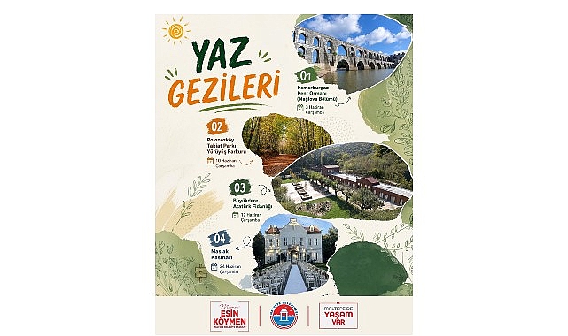 Maltepe Belediyesi’nin ‘Yaz Gezileri’ başlıyor