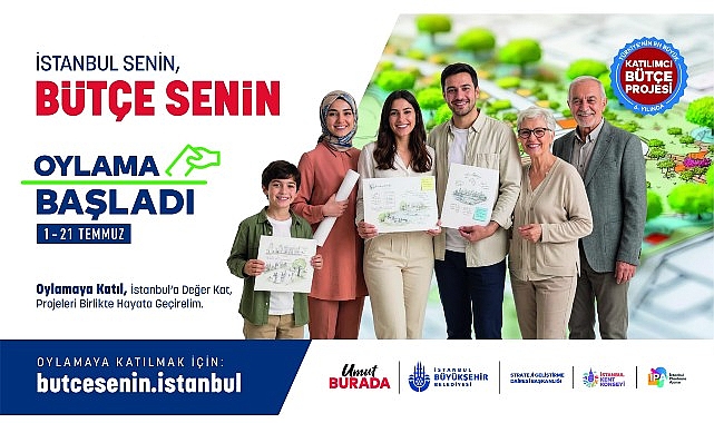 Bütçem İstanbul Oylamaları 1 Temmuz’da Başlıyor