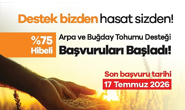 Büyükşehir’in Tarımsal Üretim Desteği Son Başvuru Tarihi 17 Temmuz