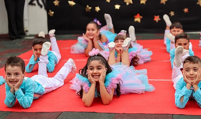 Çınar Anaokulları’nda mezuniyet coşkusu