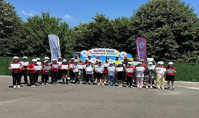 Kartepe’de Trafik Eğitim Parkurunda Eğitimler Başladı
