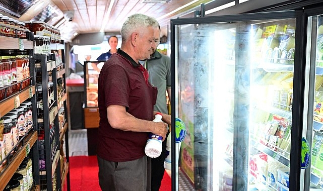 Köşk’te Halk Ege Et’e Yoğun İlgi