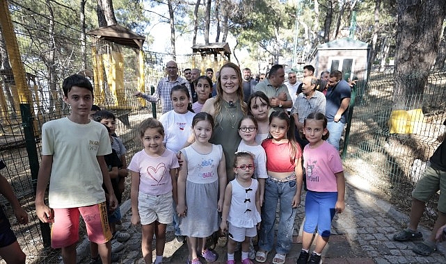 Başkan Mutlu Macera Parkı’nda çocuklarla bir araya geldi