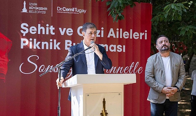 Başkan Tugay, şehit aileleri ve gazilerle buluştu  “Ne yaparsak yapalım hakkınız ödenmez”