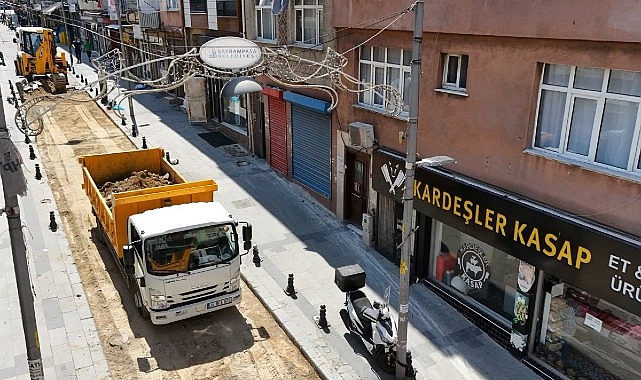 Bayrampaşa’da Bağlar Caddesi yenileniyor