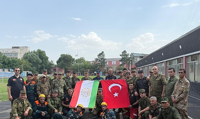 Konya Büyükşehir’den Tacikistan’da Yüksek Katlı Yapılara Müdahale Eğitimi